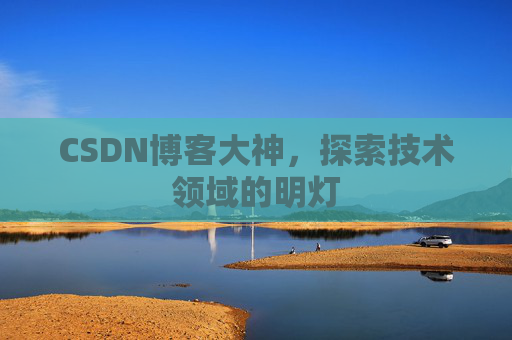 CSDN博客大神，探索技术领域的明灯